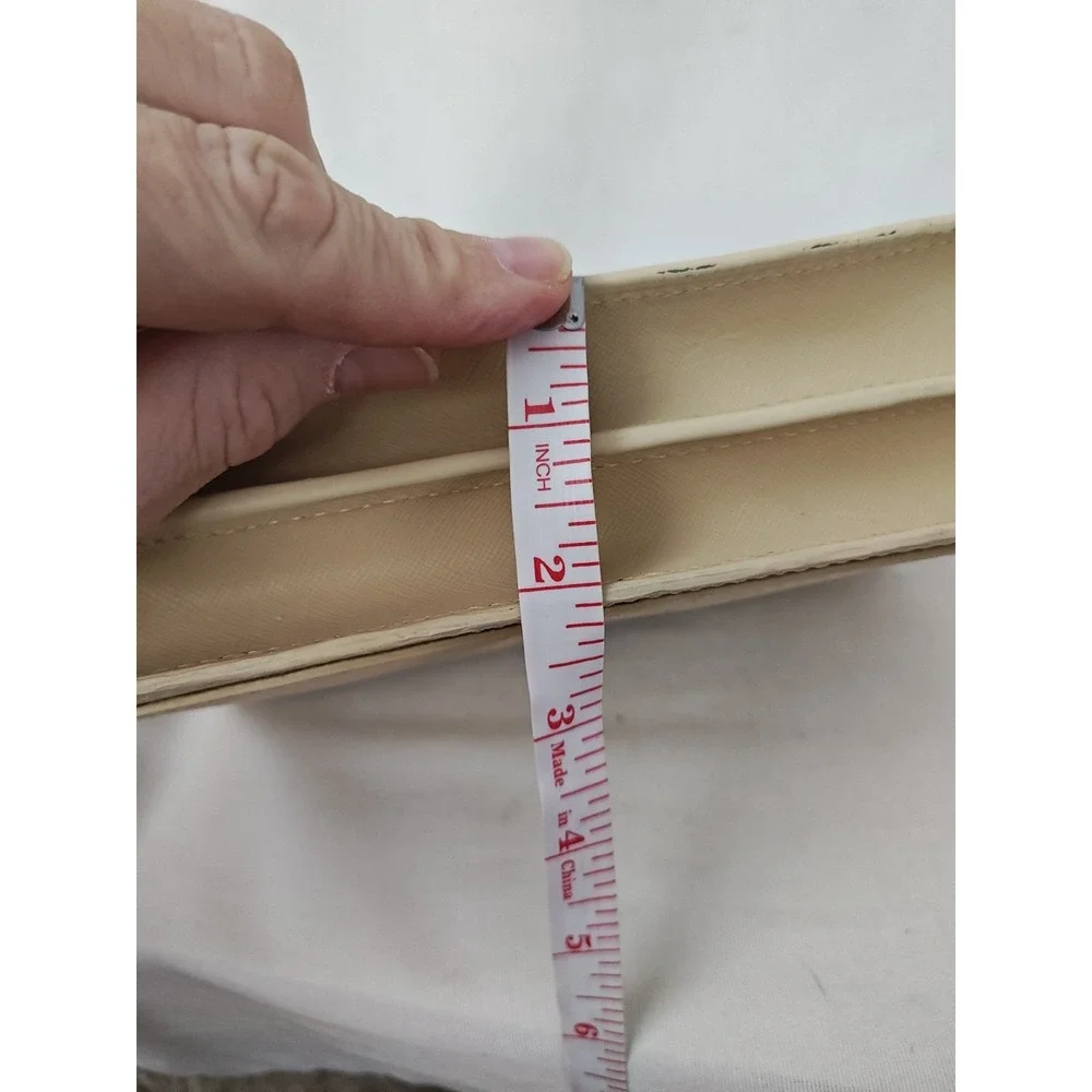 Botkier Handbag Medium Taupe Cream  Crosstown‎ Leather Hobo Bag Purse